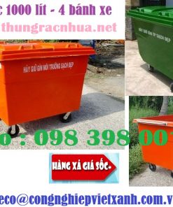 Thùng rác 1000 lít