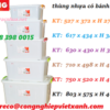 thùng nhựa có nắp