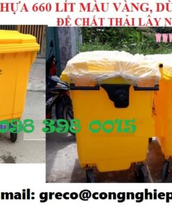 thung-rac-660L-mau-vang