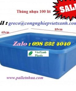 Thùng nhựa dung tích lớn
