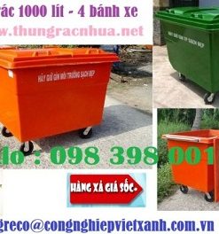 Thùng rác 1000 lít
