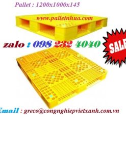 Pallet nhua 1200x1000x145mm
