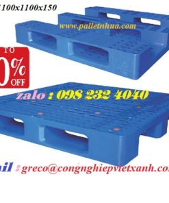Pallet nhựa 1100x1100x150mm