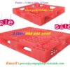 Pallet nhựa : 1100x1100x125mm
