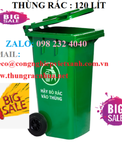 thùng rác 120 lít