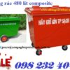 Thùng rác 480 lít composite