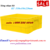 Sóng nhựa bít 510x430x220mm