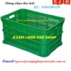 Thùng nhựa đan lưới610x420x310mm