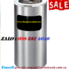 Thùng Rác Inox Gạt Tàn Thuốc