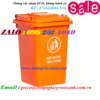 Thùng rác nhựa 60 lít không bánh xe