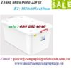 Thùng nhựa trong 220 lít 1020x605x460mm