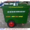 Thùng rác 480 lít composite bánh đúc