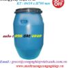 Thùng phuy nhựa 80 lít Ø410x700mm