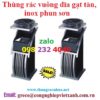 Thùng rác vuông đĩa gạt tàn
