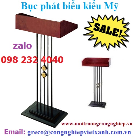 Bục đứng phát biểu kiểu Mỹ