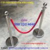 CỘT CHẮN INOX TRẮNG DÂY NHUNG