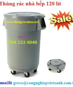 Thùng rác nhà bếp 120 lít