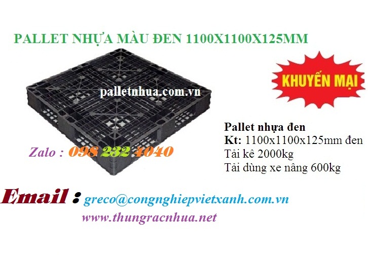 Pallet 1100x1100x125mm