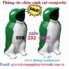 Thùng rác chim cánh cụt composite