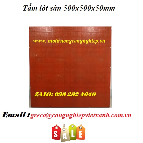 Tấm lót sàn 500x500x50mm