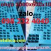 Pallet nhưa xanh 1000x600x100mm