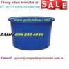 Thùng nhựa tròn dung tích 1500 lít