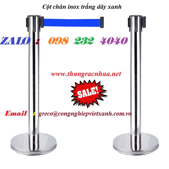 Cột chắn inox dây căng chữ U
