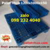 pallet nhựa 1200x1000x150 không lõi thép