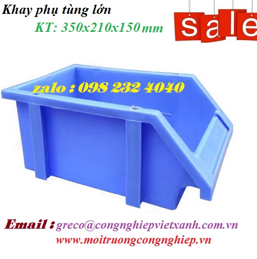 Khay phụ tùng lớn 350x210x150mm
