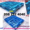 Pallet nhựa 1200x1000x150 có lõi thép